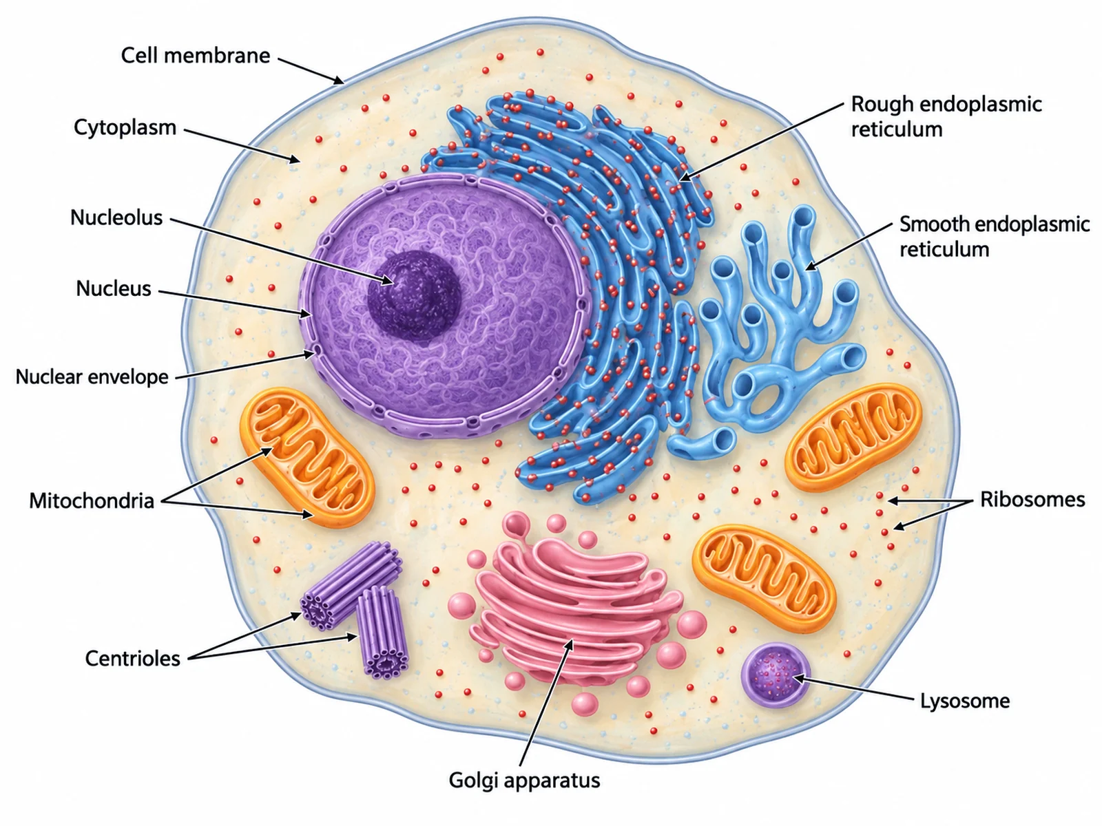 Animal Cell Diagram Generator preview