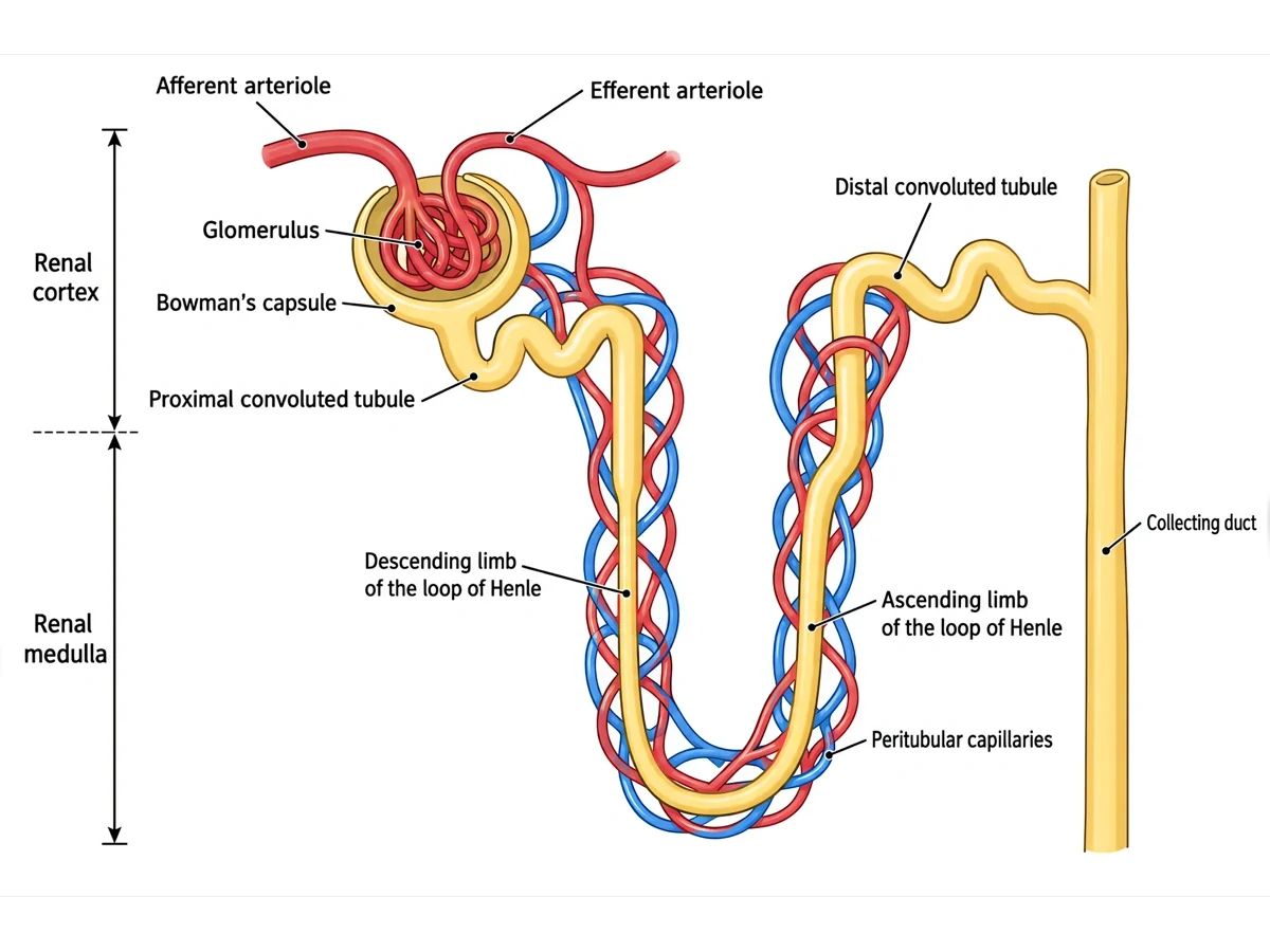 Nephron Diagram Generator preview