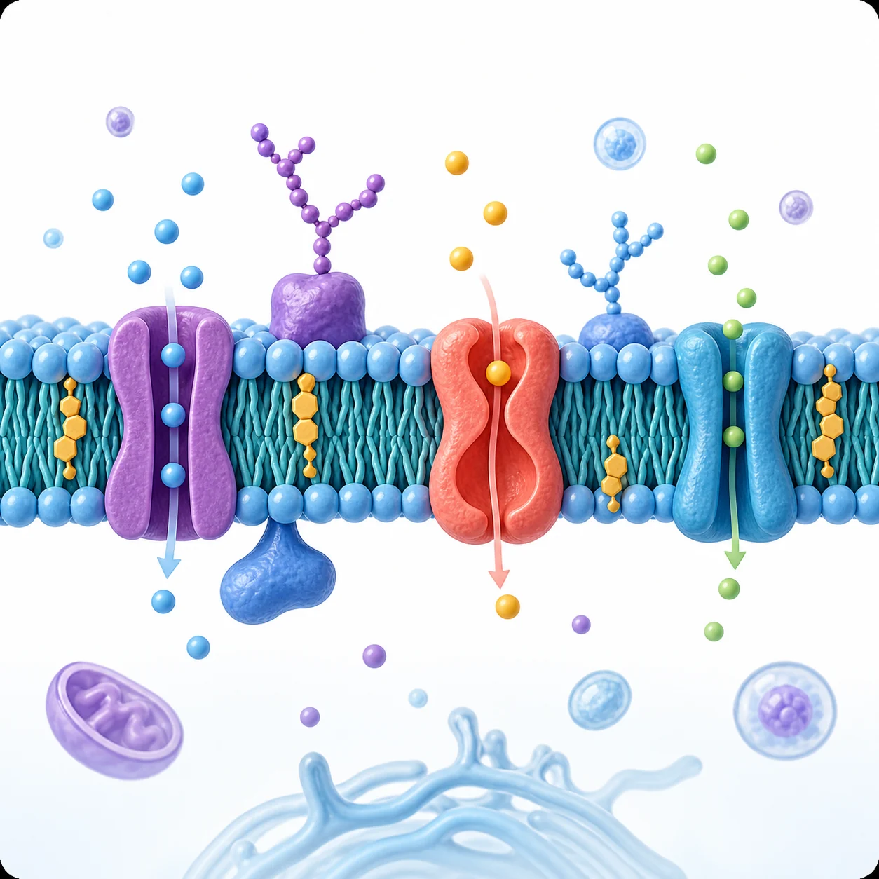 Cell Membrane Diagram Generator