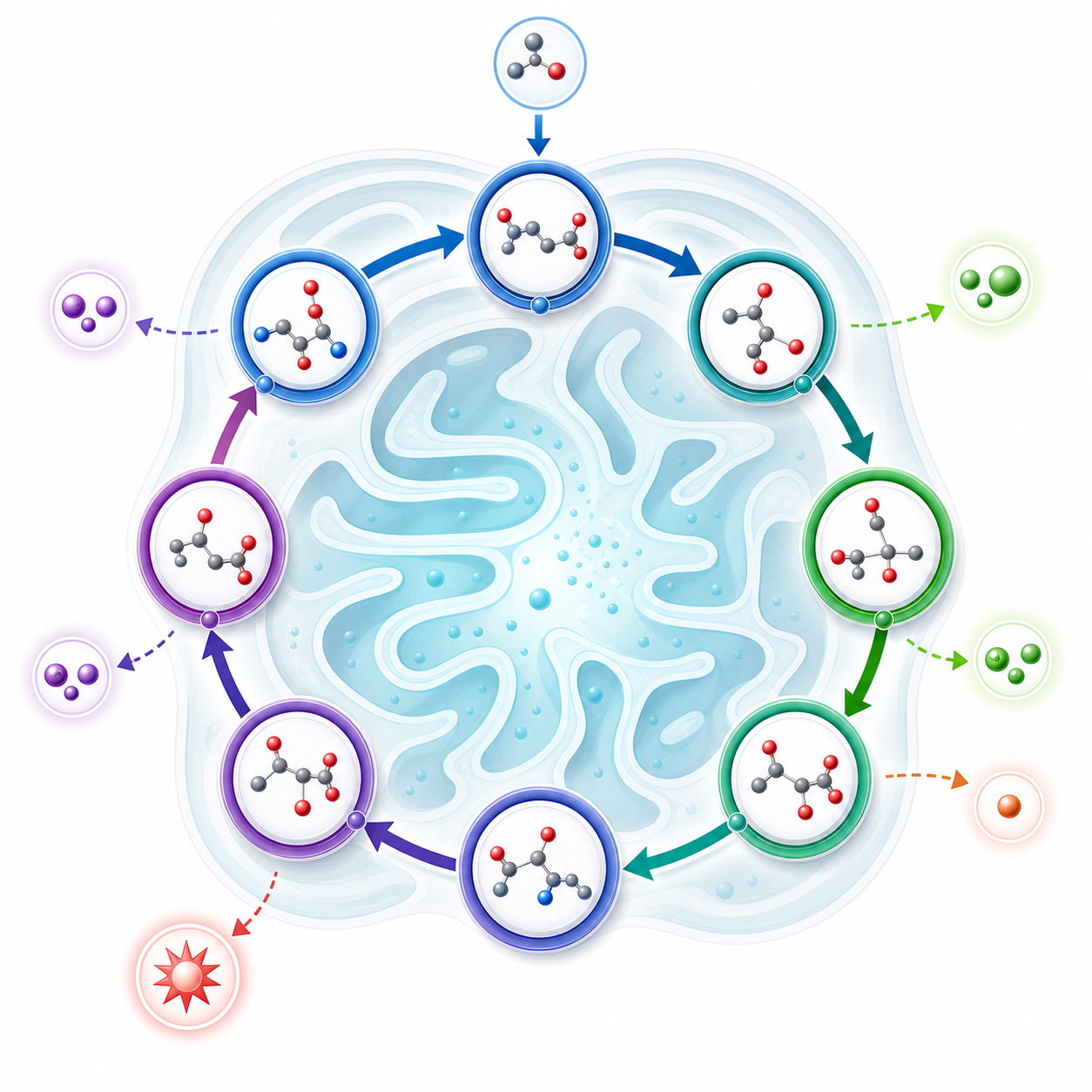 Krebs Cycle Diagram Generator