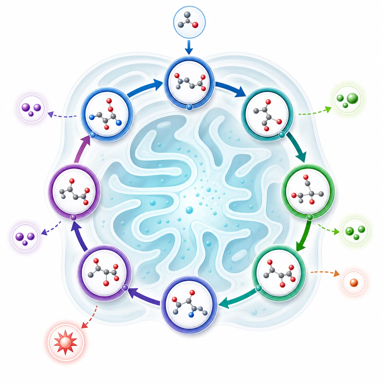 Krebs Cycle Diagram Generator